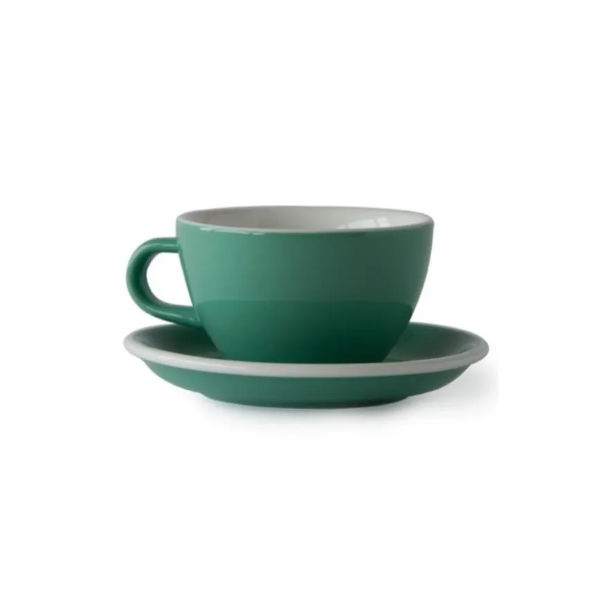 Acme Large Latte kuppi 280 ml + lautanen 15 cm