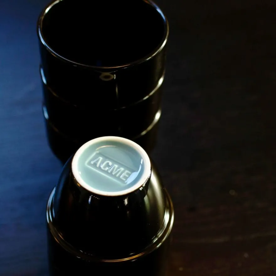 Acme Taster Cup Tall musta tastingkuppi, Penguin / Kōkako 002