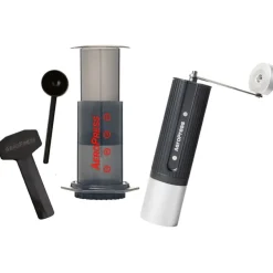 AeroPress Original kahvinkeitin + AeroPress kahvimylly