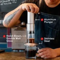 AeroPress Premium lasinen kahvinkeitin