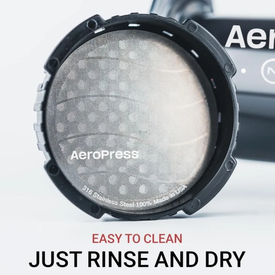 AeroPress teräksinen kahvisuodatin