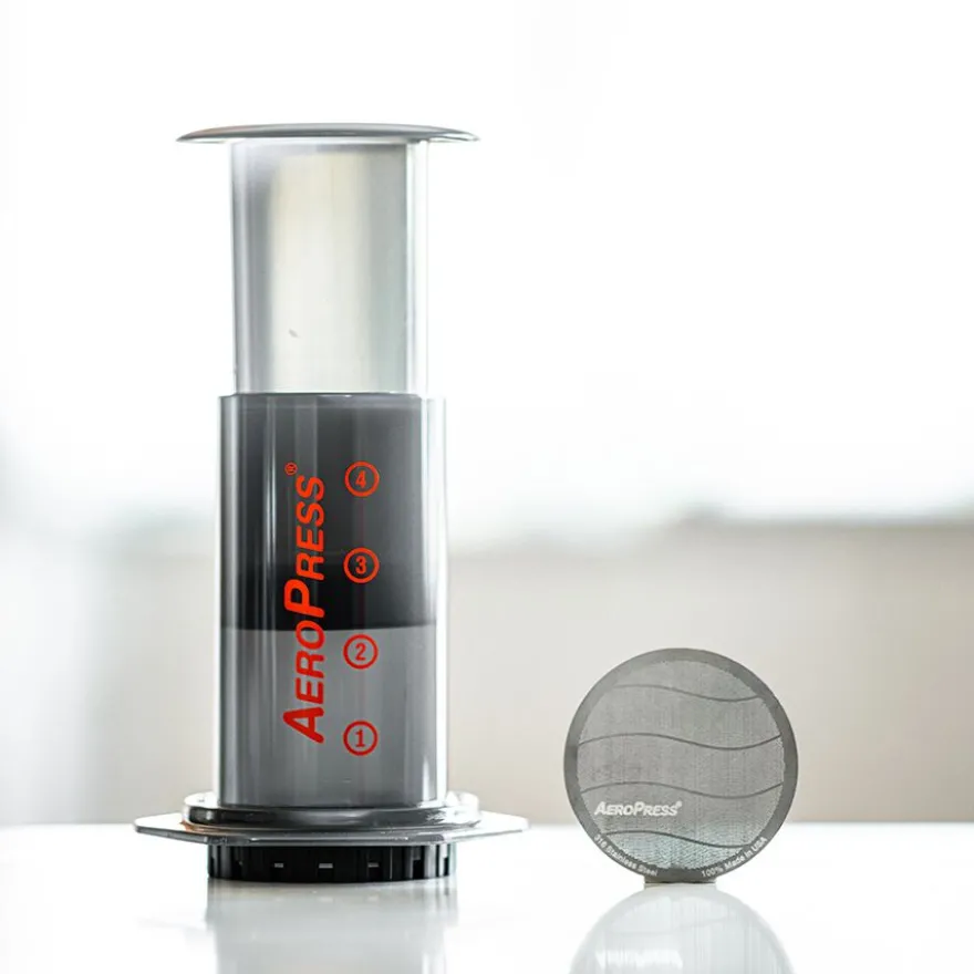 AeroPress teräksinen kahvisuodatin