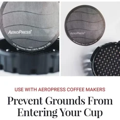 AeroPress teräksinen kahvisuodatin