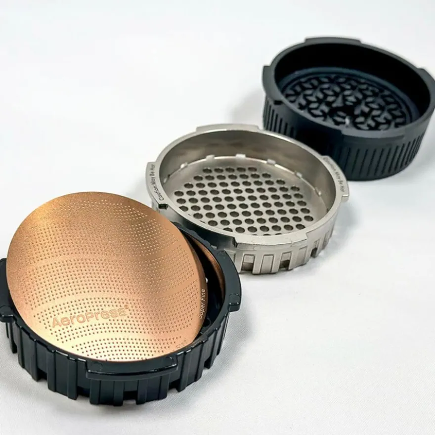 AeroPress teräksinen kahvisuodatin, kulta
