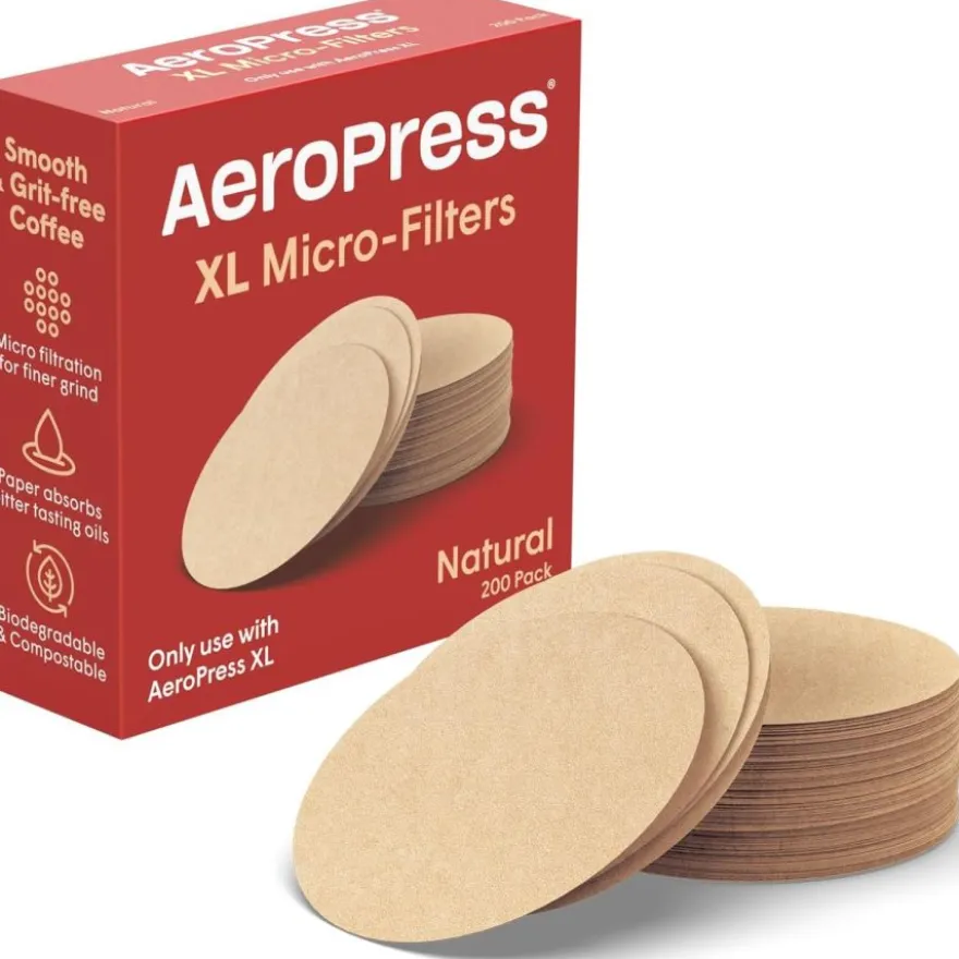 AeroPress XL Natural Micro-Filters suodatinpaperit 200 kpl