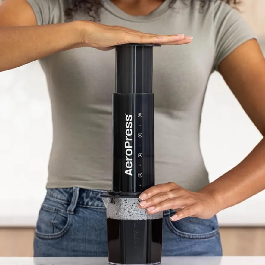 AeroPress XL teräksinen kahvisuodatin, kulta