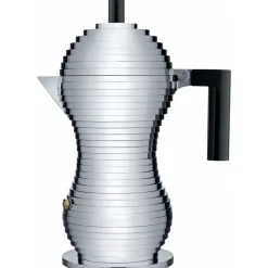 Alessi Pulcina MDL02 mutteripannu 6 kuppia, musta kahva