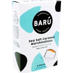Barú Marshmallows -vaahtokarkit tumma suklaa, merisuola & kinuski 120 g