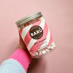 Barú Mini Mallows pienet vaahtokarkit purkissa 220 g