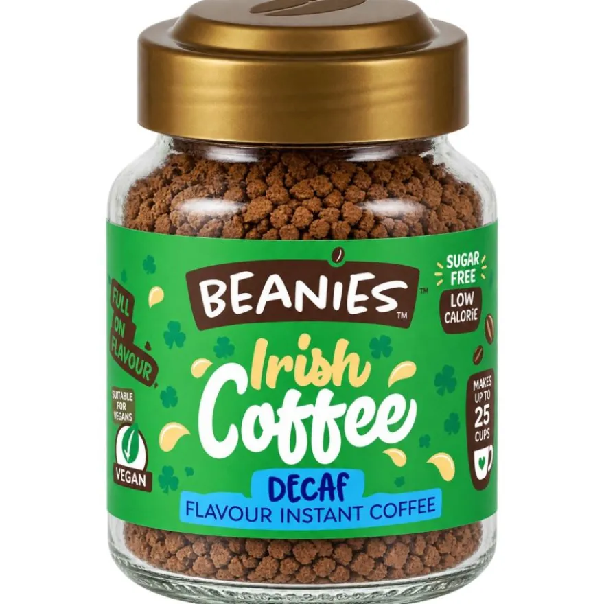 Beanies Decaf Irish Coffee kofeiiniton maustettu pikakahvi 50 g