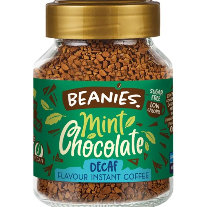 Beanies Decaf Mint Chocolate kofeiiniton maustettu pikakahvi 50 g