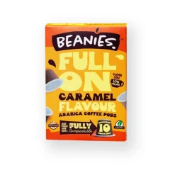 Beanies Full-On Caramel - Nespresso-yhteensopivat kahvikapselit 10 kpl