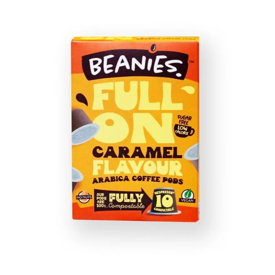 Beanies Full-On Caramel - Nespresso-yhteensopivat kahvikapselit 10 kpl