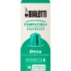 Bialetti Deca Nespresso-yhteensopivat kofeiinittomat kahvikapselit 10 kpl