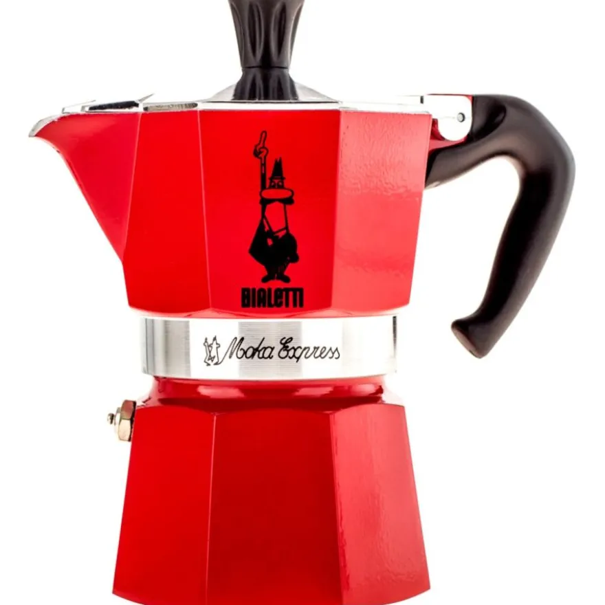 Bialetti Moka Express mutteripannu - punainen