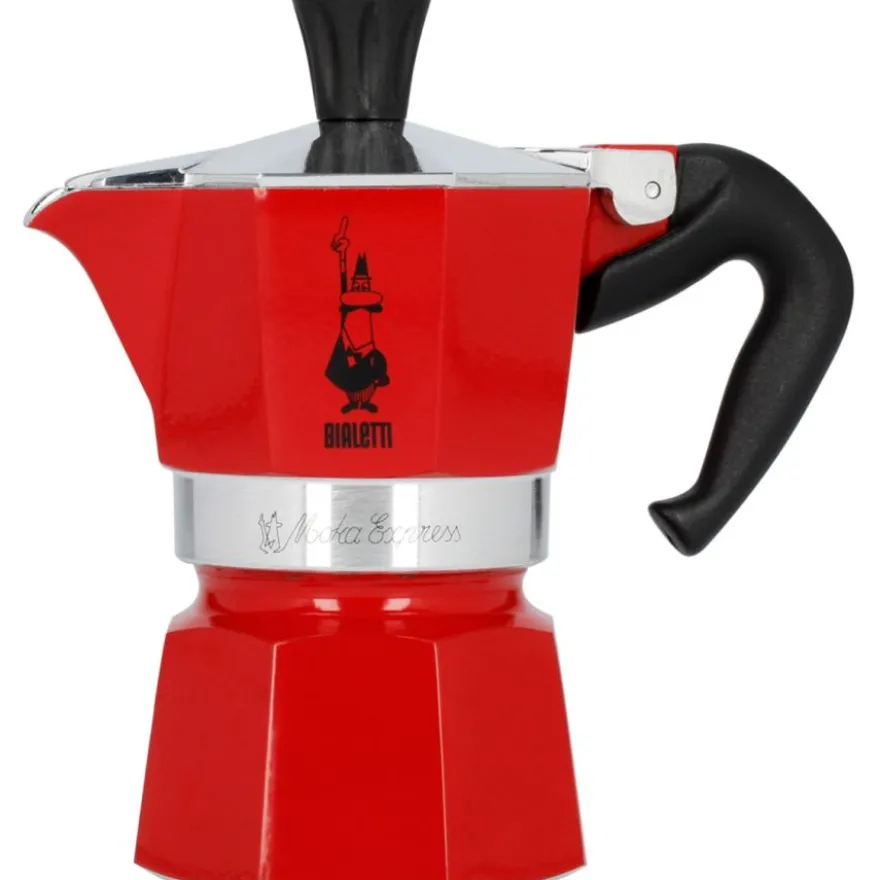 Bialetti Moka Express mutteripannu - punainen