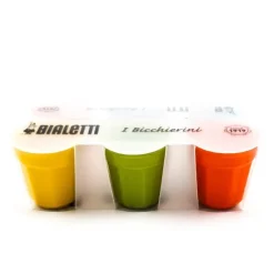 Bialetti Multicolour keraamiset espressokupit 90 ml, 6 kpl