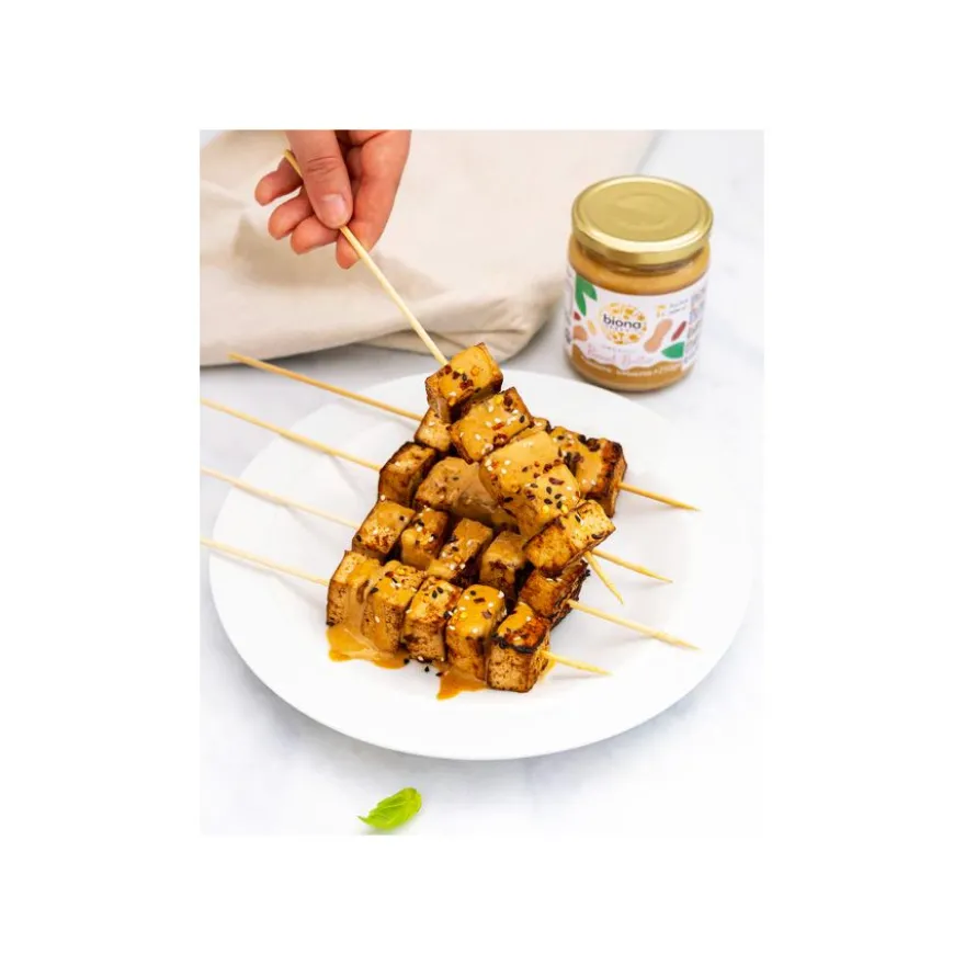 Biona Peanut Butter Crunchy suolaton maapähkinävoi 250 g