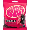 BUBS Raspberry Salty Licorice Mini Skalle 155 g