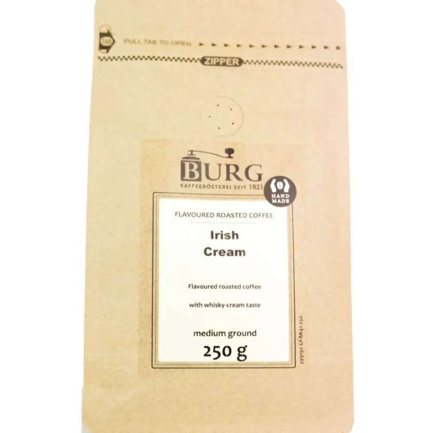 Burg makukahvi, Irish Cream 250 g jauhettu