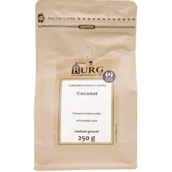Burg makukahvi, kookos 250 g jauhettu