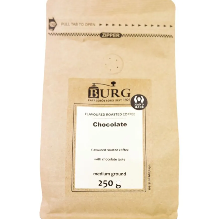 Burg makukahvi, suklaa 250 g jauhettu
