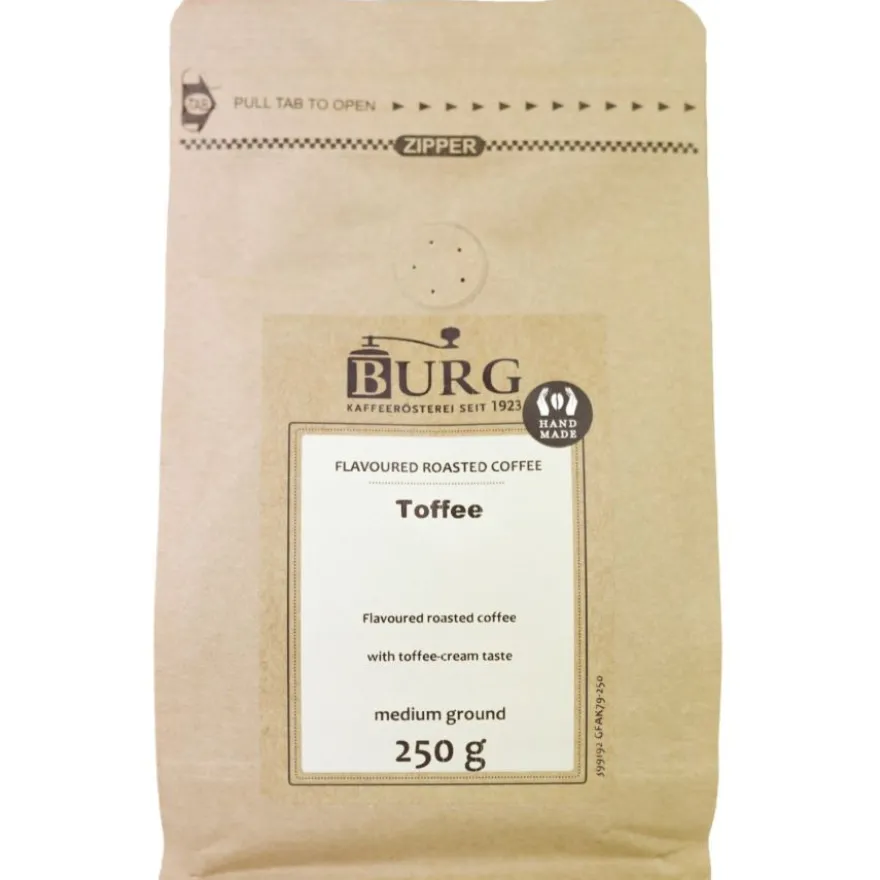 Burg makukahvi, toffee 250 g jauhettu