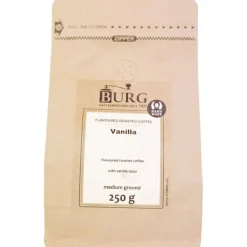 Burg makukahvi, vanilja 250 g jauhettu
