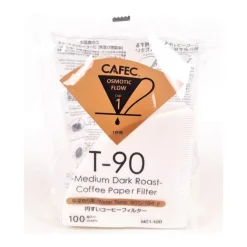 CAFEC Medium Roast T-90 Coffee Paper Filter 1 Cup, 100 kpl