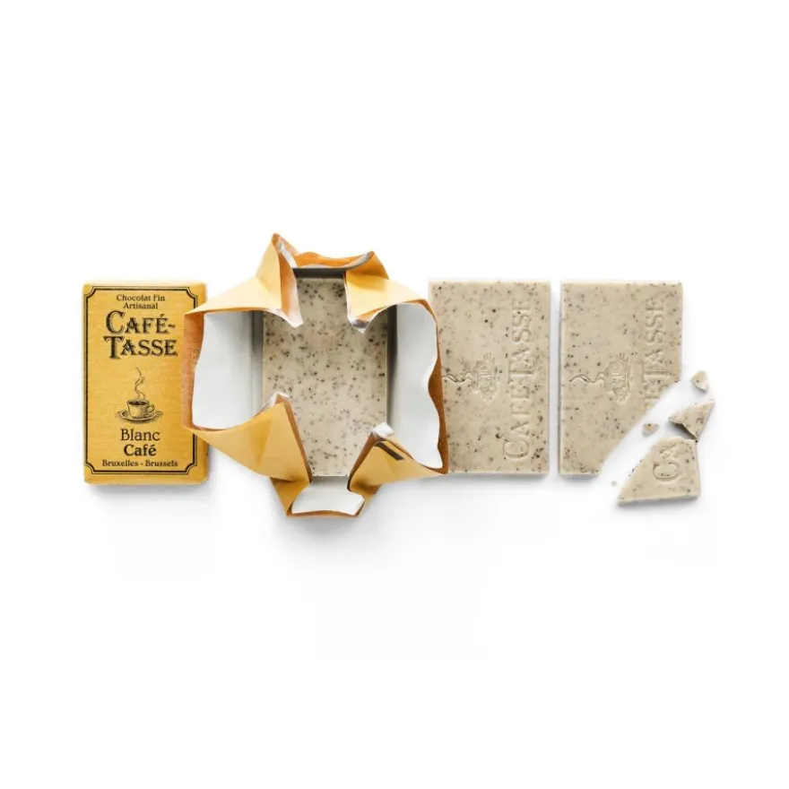 Café-Tasse lajitelma 18 mini-suklaalevyä, metallirasia 162 g