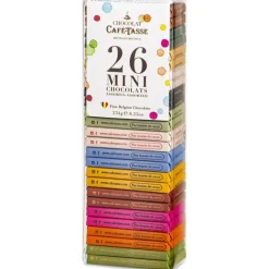 Café-Tasse lajitelma 26 mini-suklaalevyä 234 g