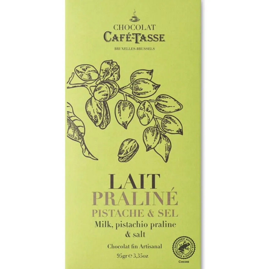 Café-Tasse maitosuklaa pistaasipraliini 95 g