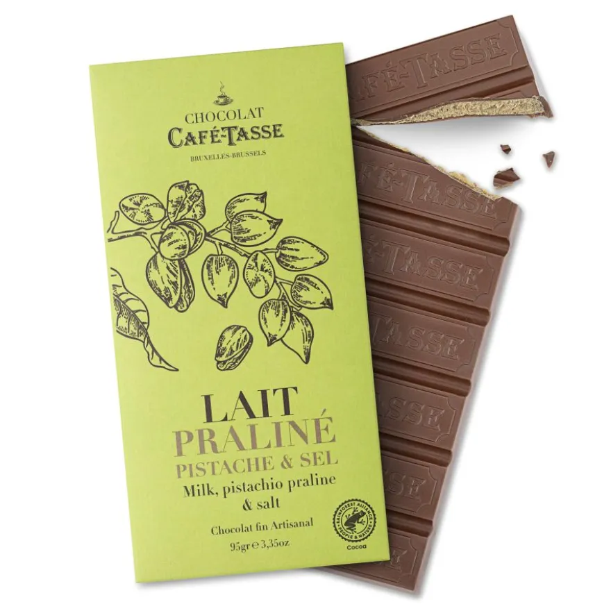 Café-Tasse maitosuklaa pistaasipraliini 95 g
