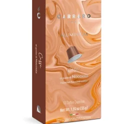 Carraro 1927 Hazelnut maustettu Nespresso-yhteensopiva kapseli 10 kpl