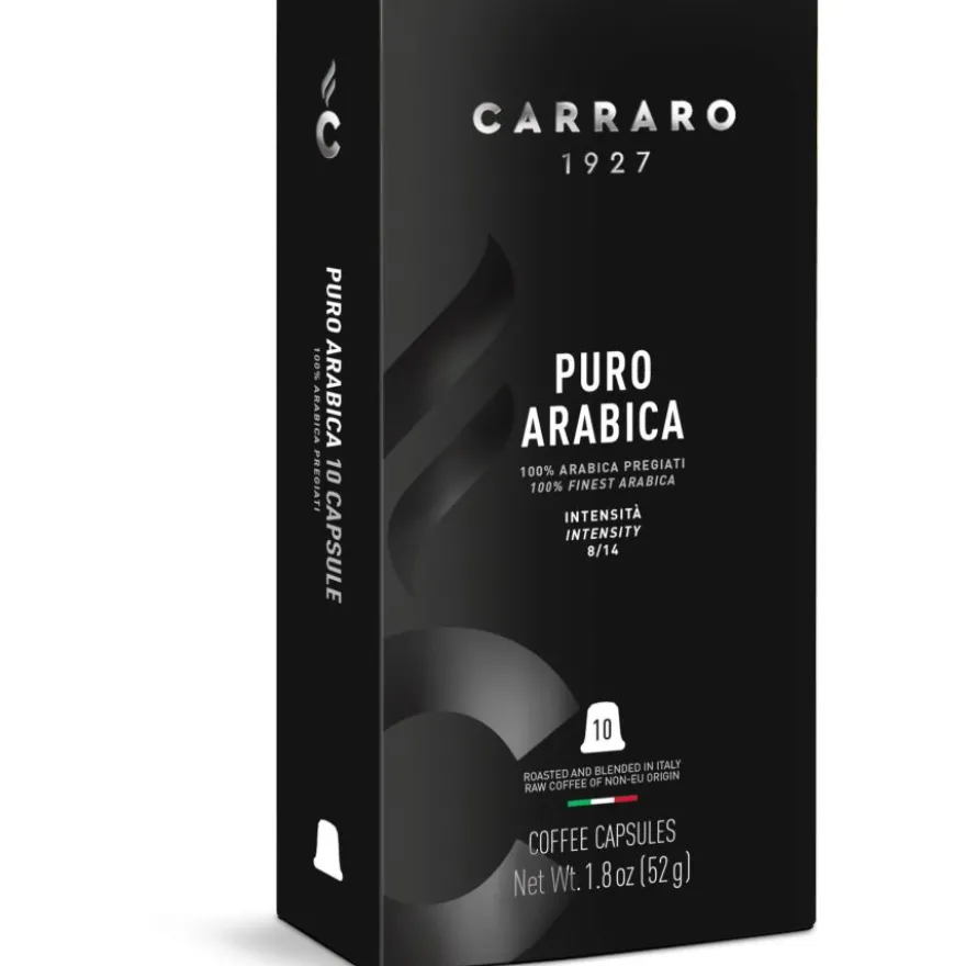 Carraro 1927 Puro Arabica Premium Nespresso-yhteensopiva kapseli 10 kpl