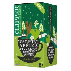 Clipper Organic Warming Apple & Cinnamon Infusion 20 teepussia