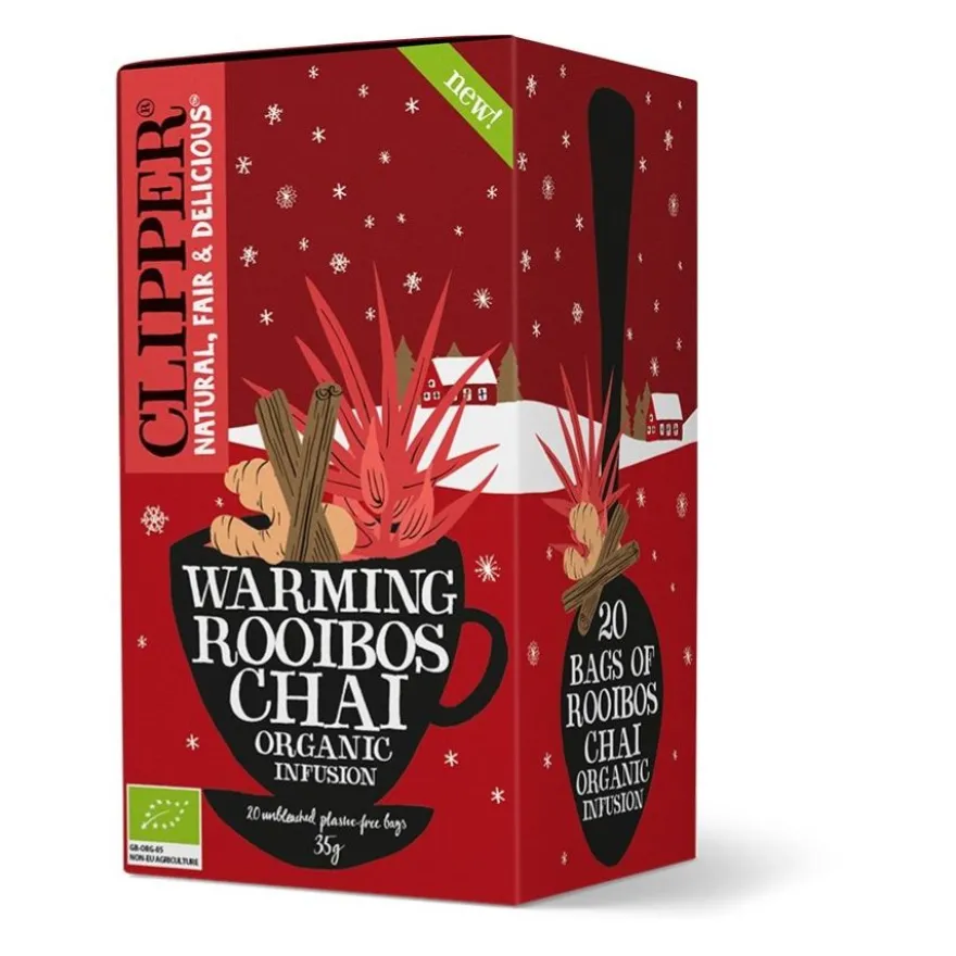 Clipper Organic Warming Rooibos Chai 20 teepussia