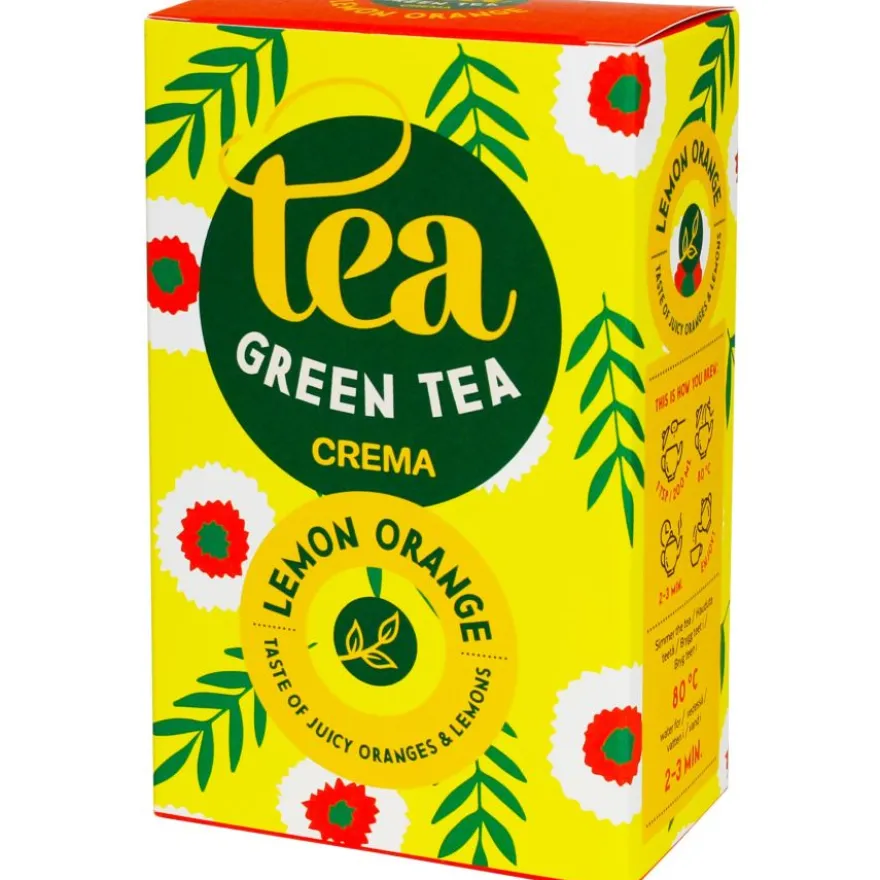 Crema Green Tea Lemon Orange 75 g