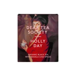 Dear Tea Society Holly Day musta luomu-tee 80 g