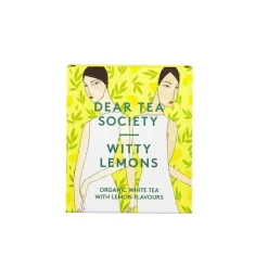 Dear Tea Society Witty Lemons valkoinen luomu-tee 80 g