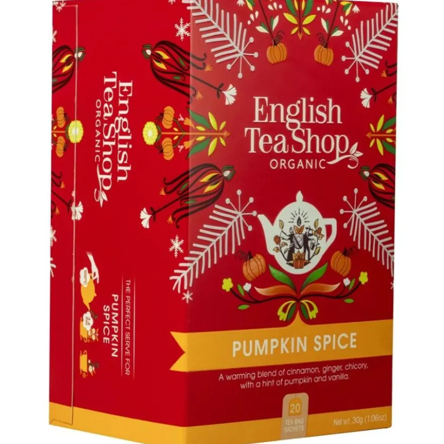 English Tea Shop Organic Pumpkin Spice, 20 teepussia