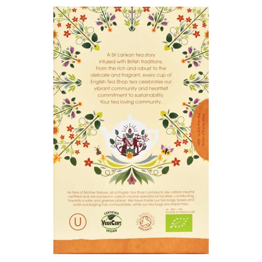English Tea Shop Organic Pure Me, 20 teepussia