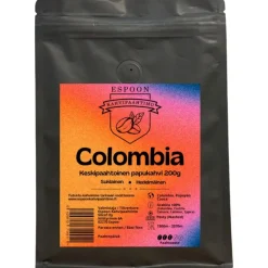 Espoon Kahvipaahtimo Colombia keskipaahto 200 g kahvipavut