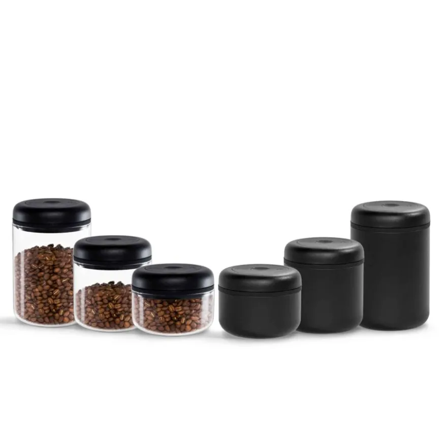 Fellow Atmos Vacuum Canister 400 ml, mattamusta teräs