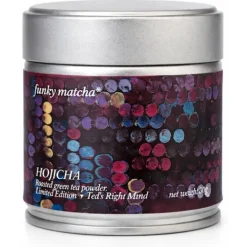 Funky Matcha Roasted Hojicha Powder Tedsrightmind Limited Edition 30 g purkki
