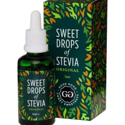 Good Good Sweet Drops Of Stevia makeutusaine, maustamaton 50 ml