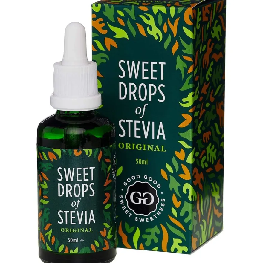 Good Good Sweet Drops Of Stevia makeutusaine, maustamaton 50 ml