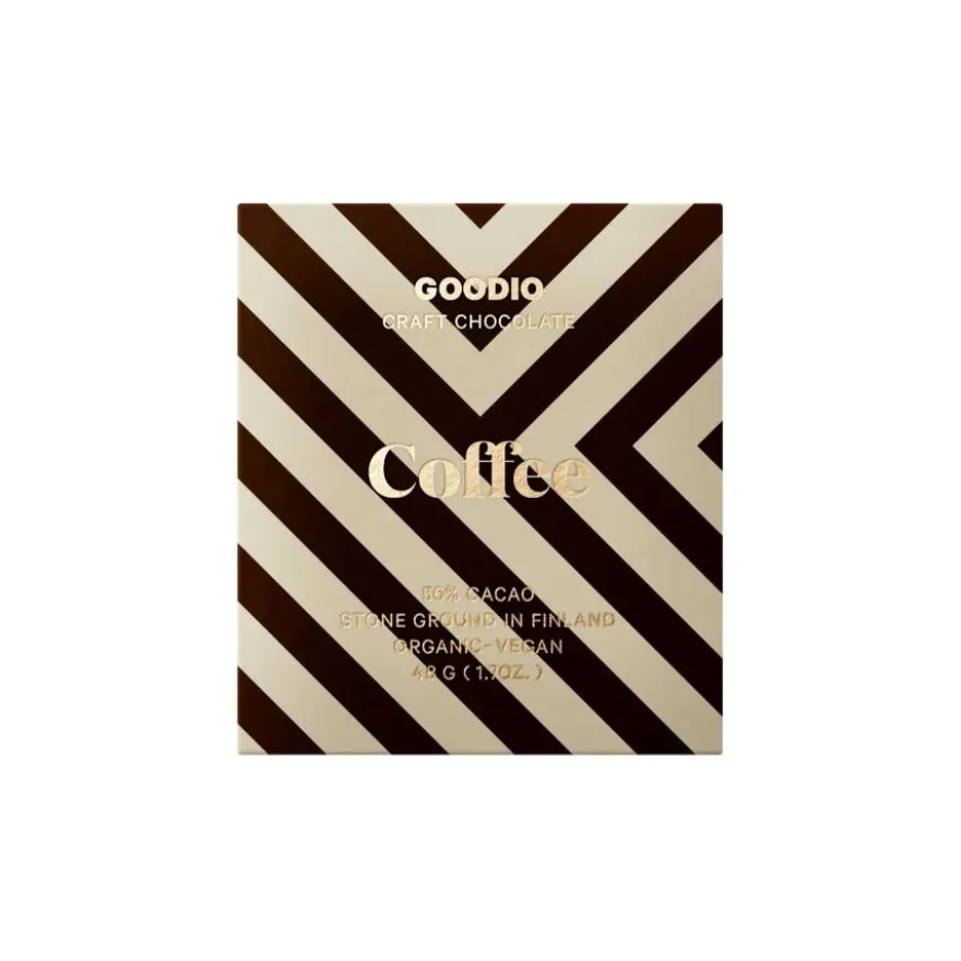 Goodio Coffee luomu-suklaa 56%, 48 g