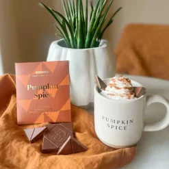 Goodio Pumpkin Spice luomu-suklaa 49%, 48 g