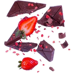 Goodio Strawberry luomu-suklaa 49%, 48 g